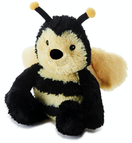 Warmies® Large 13" Bumblebee - Microwavable Weighted Teddy with French Lavender Scent, Hot or Cold for Cool Relaxation and Warm Relief