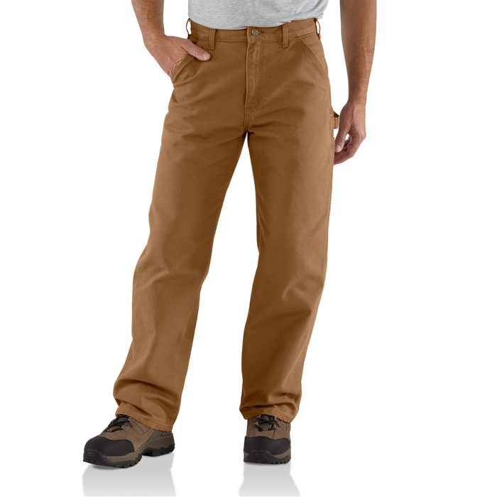 WASHED DUCK WORK DUNGAREE - BRN-Carhartt Brown | Carhartt B11