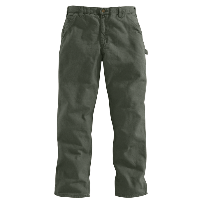 WASHED DUCK WORK DUNGAREE - MOS-Moss | Carhartt B11