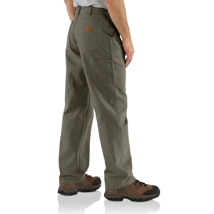 WASHED DUCK WORK DUNGAREE - MOS-Moss | Carhartt B11