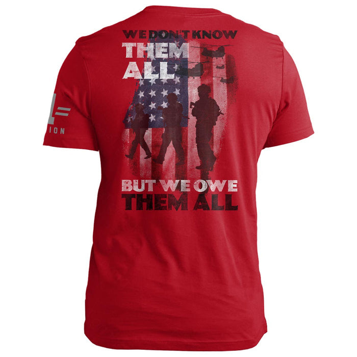 We Don't Know Them All, We Owe Them All