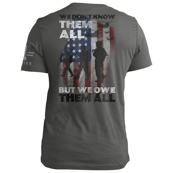 We Don't Know Them All, We Owe Them All