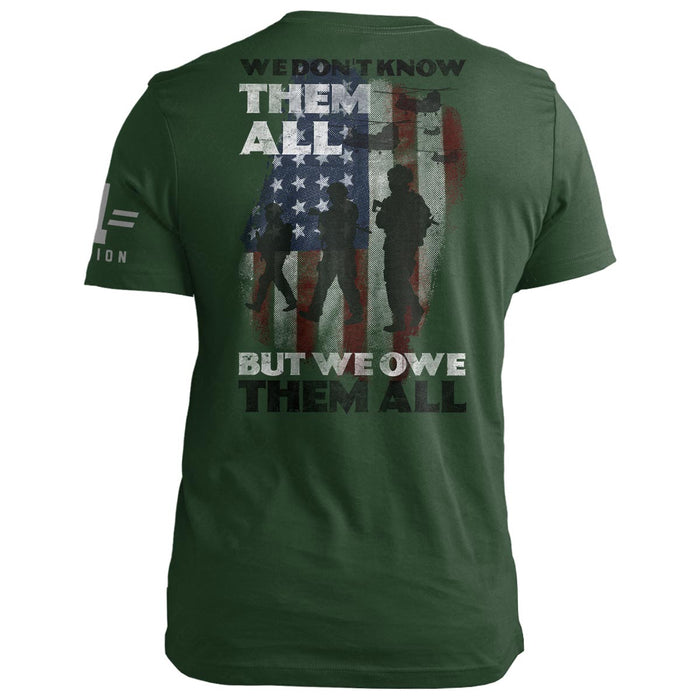 We Don't Know Them All, We Owe Them All