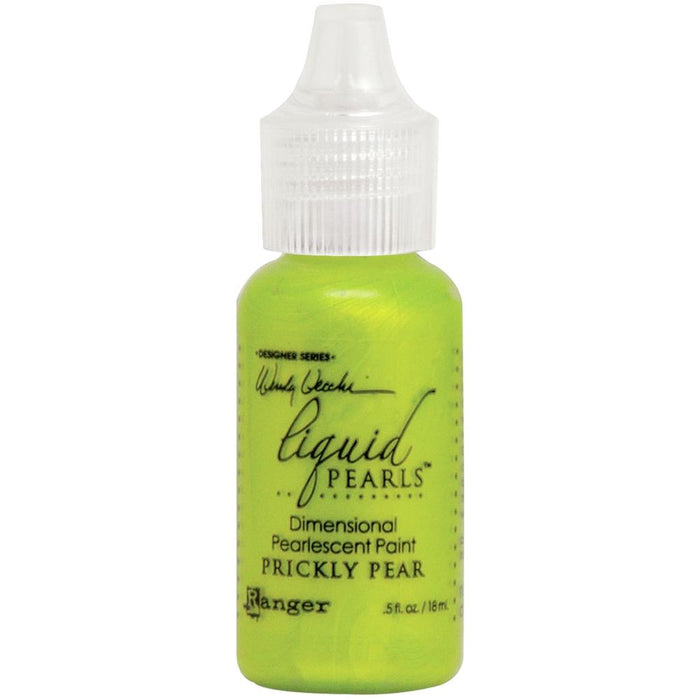 Wendy Vecchi - Make Art Liquid Pearls - .5oz - Prickly Pear. Available at Embellish Away in Bowmanville Ontario Canada.