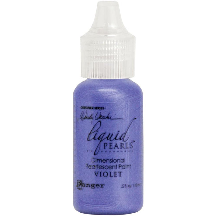 Wendy Vecchi - Make Art Liquid Pearls - .5oz - Violet. Available at Embellish Away in Bowmanville Ontario Canada.