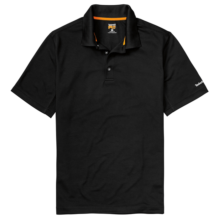 WICKING GOOD SHORT SLEEVE POLO - 015-Jet Black | Timberland PRO TB0A1P16