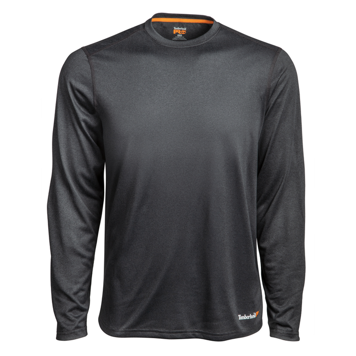 WICKING GOOD SPORT LONG SLEEVE T-SHIRT - 013-Dark Charcoal Heather | Timberland PRO TB0A1P3K