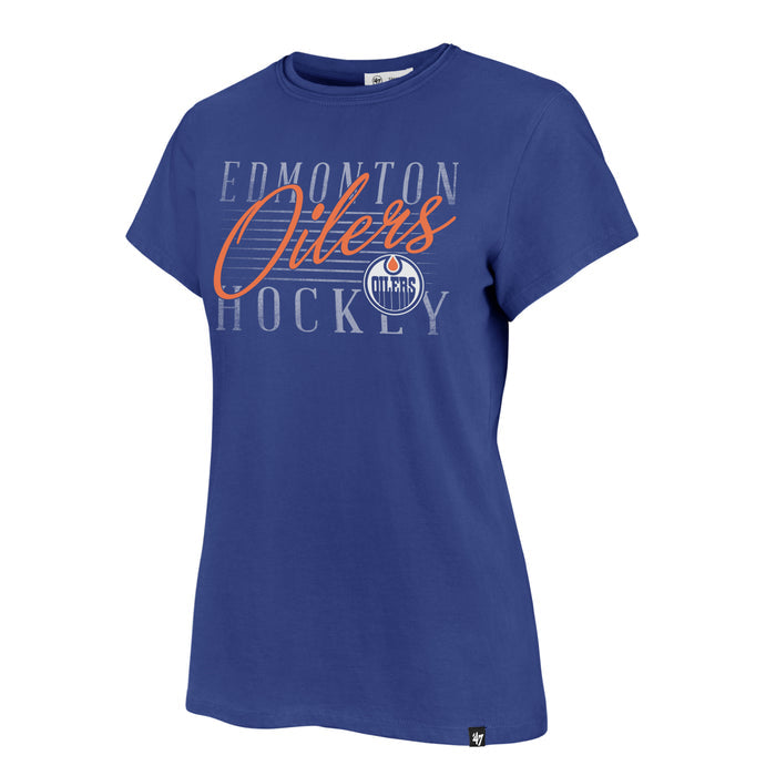 Women's Edmonton Oilers Maze '47 Frankie Tee