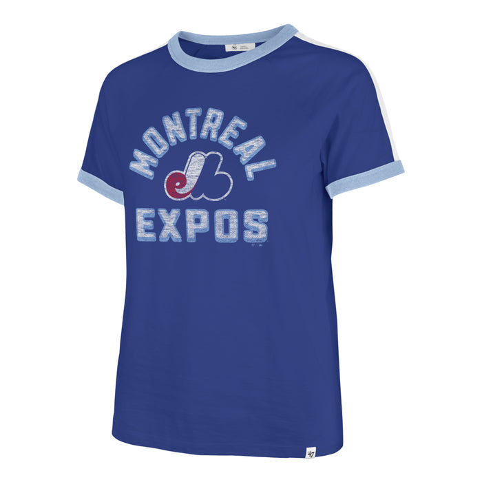 Women's Montréal Expos Double Header Sweet Heat '47 Peyton Tee