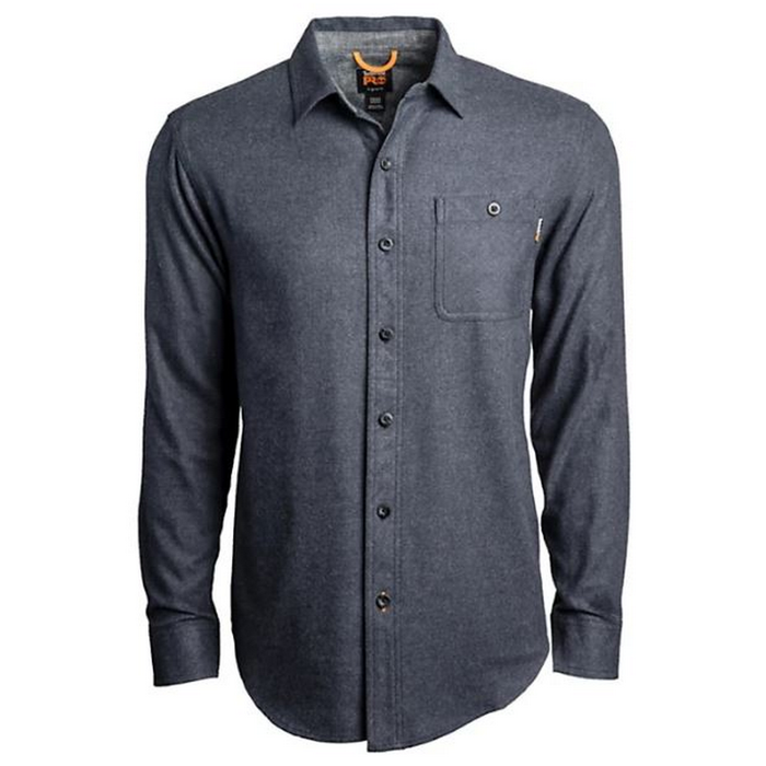 WOODFORT FLANNEL MIDWEIGHT WORK SHIRT - 440-Navy Heather | Timberland PRO TB0A1V65
