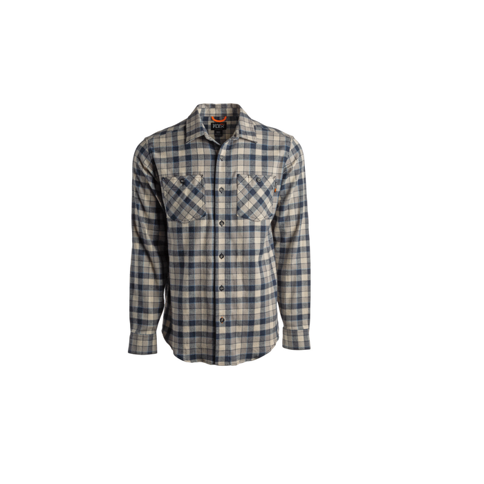 WOODFORT FLEX FLANNEL SHIRT - AG1-Total Eclipse Littleton Plaid | Timberland PRO TB0A1P41