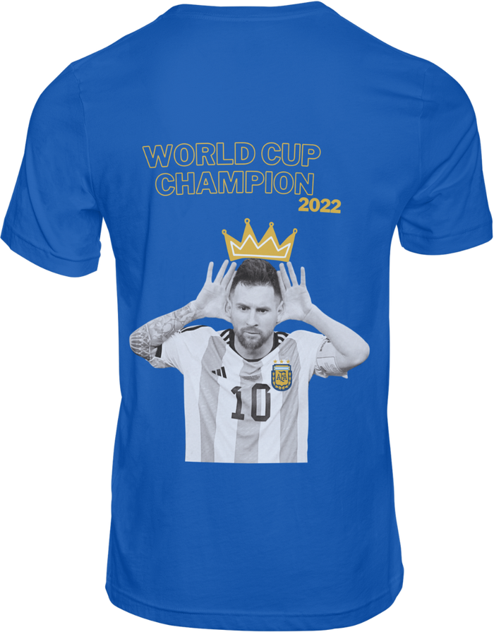 World Cup champions with the G.O.A.T