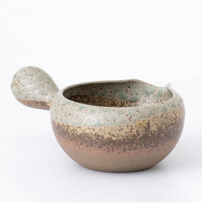 Yuzamashi Water Cooler / Matcha bowl [Ash glazed]