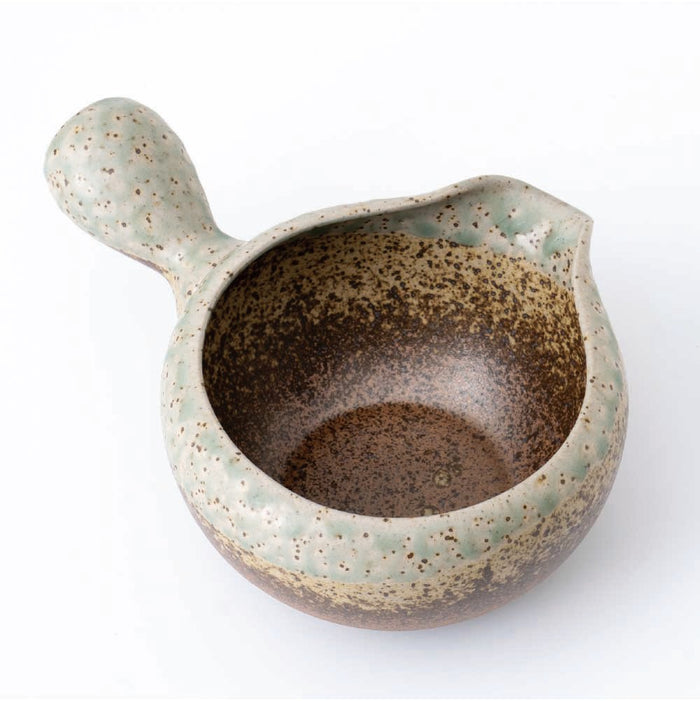 Yuzamashi Water Cooler / Matcha bowl [Ash glazed]