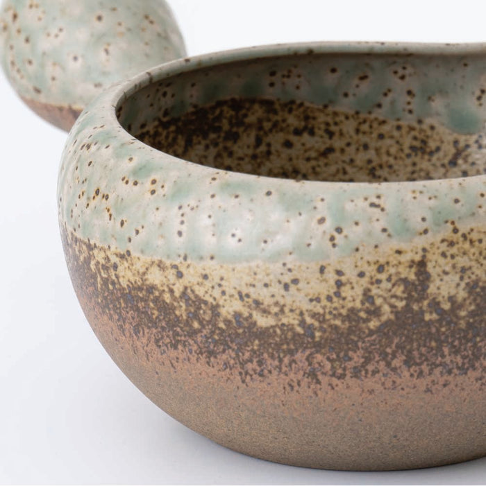 Yuzamashi Water Cooler / Matcha bowl [Ash glazed]
