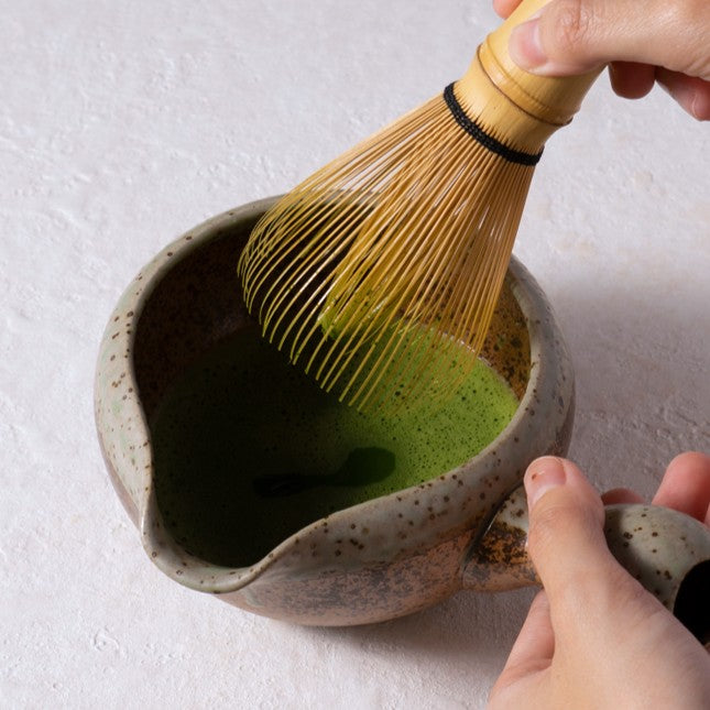 Yuzamashi Water Cooler / Matcha bowl [Ash glazed]