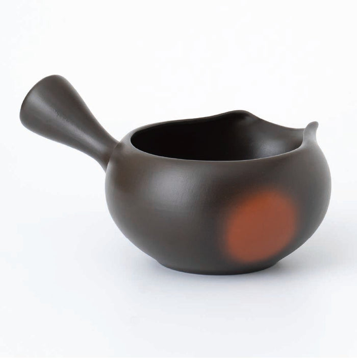 Yuzamashi Water Cooler / Matcha bowl [Black with red blur]