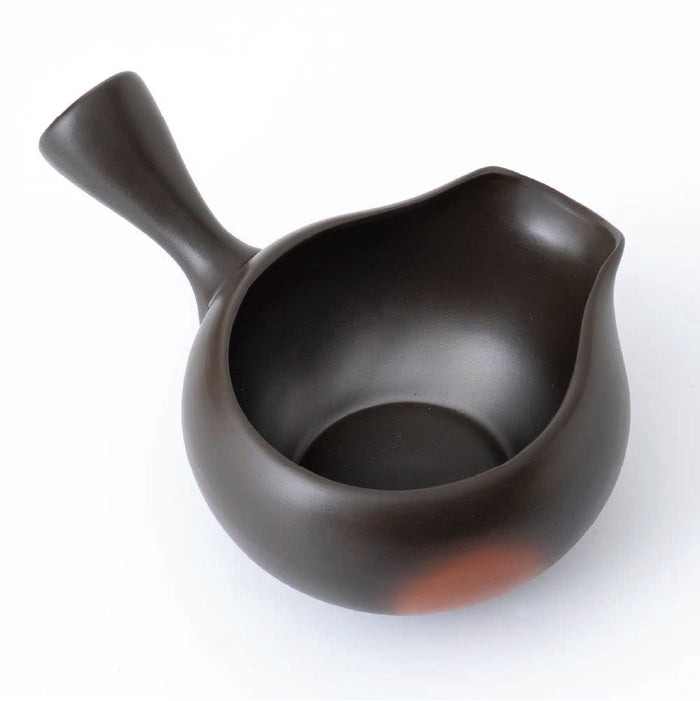 Yuzamashi Water Cooler / Matcha bowl [Black with red blur]